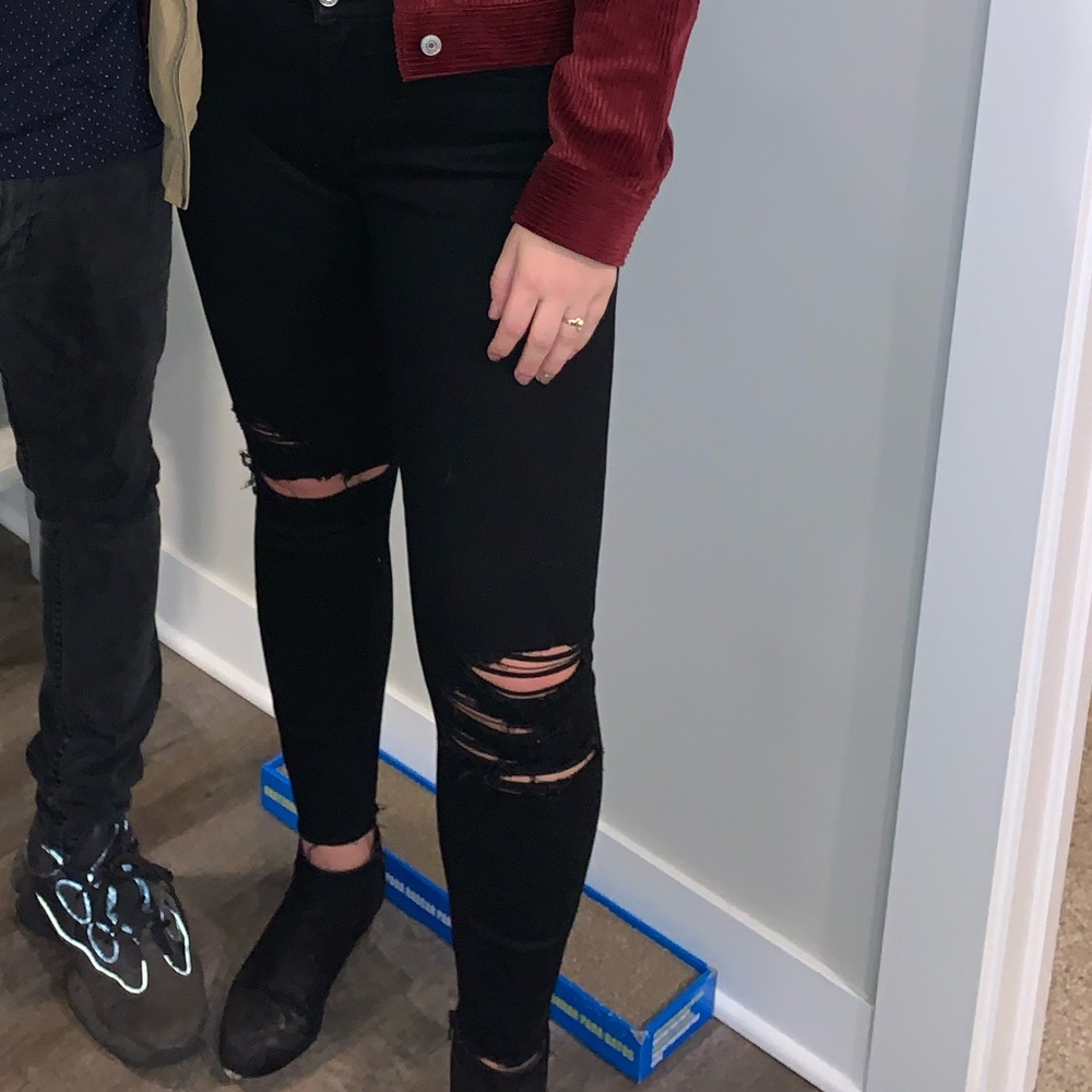 Abercrombie black jeans